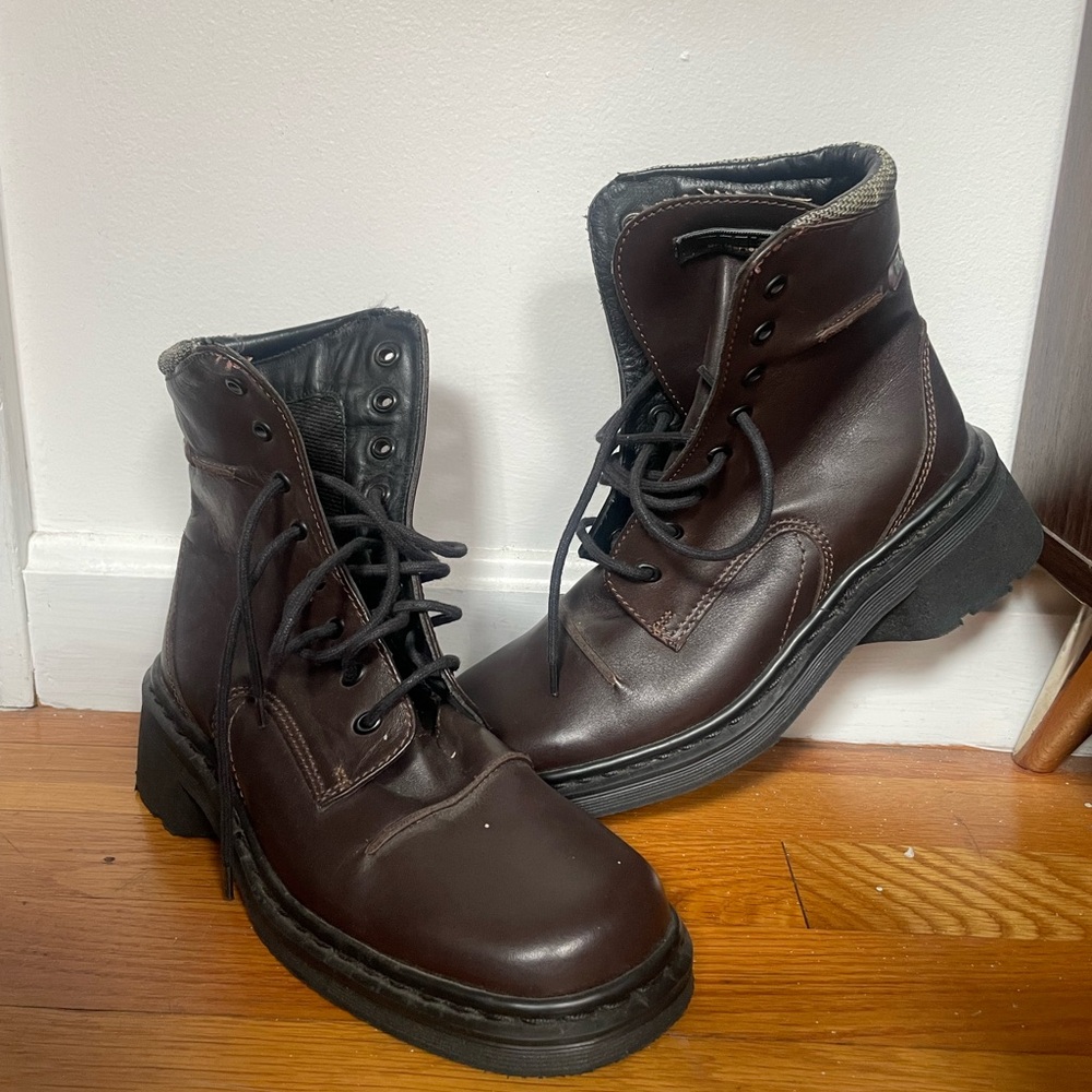 Vintage Dr Martens Combat Boots Made in England #9279
